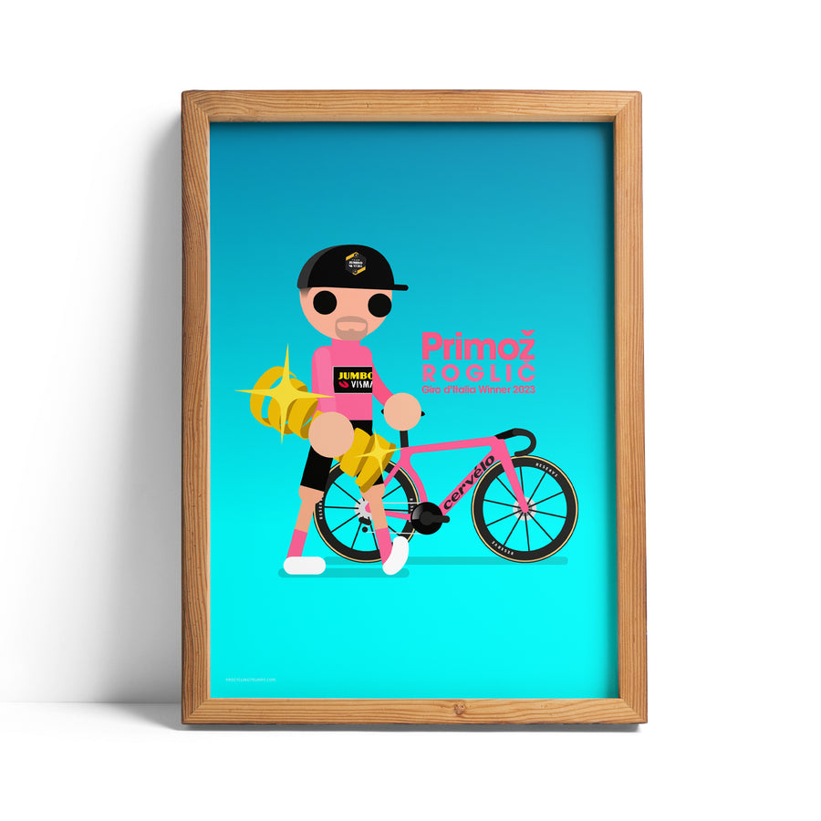 Primoz Roglic Giro 2023 print