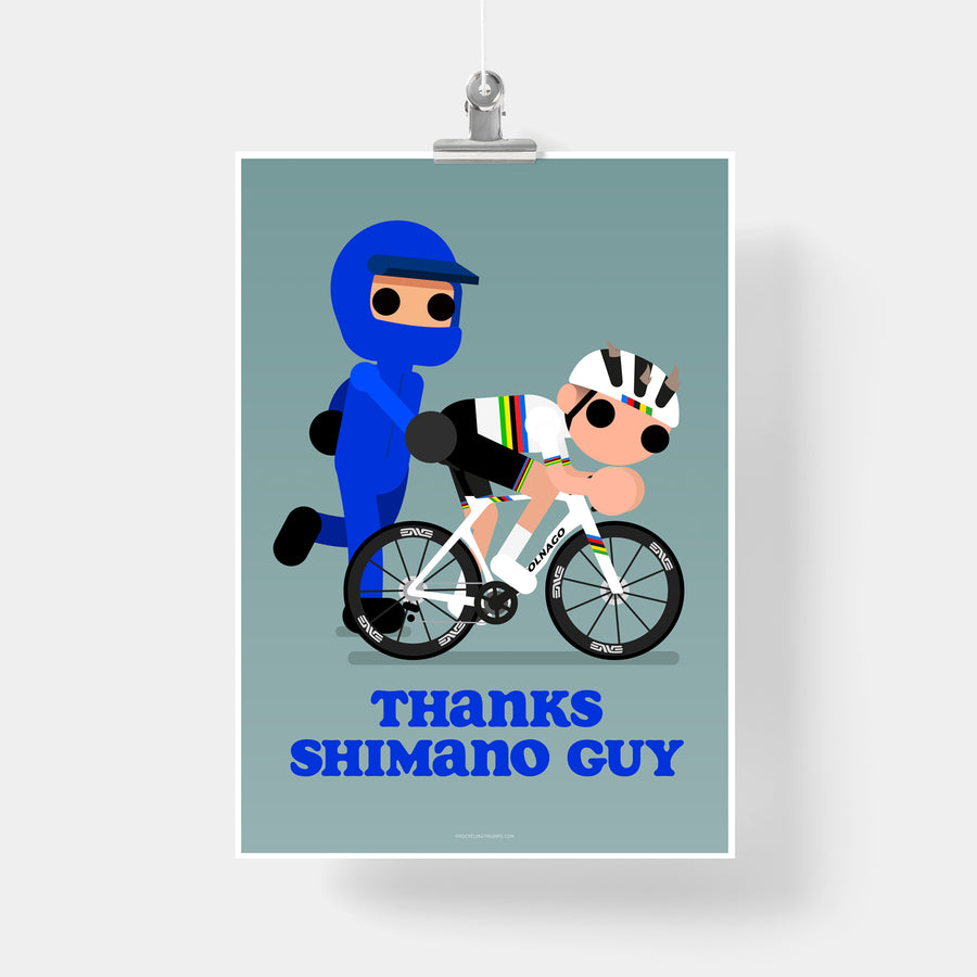 Shimano Guy Print
