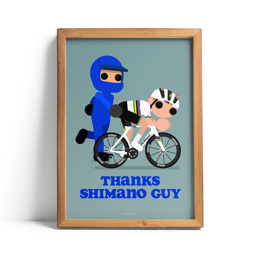 Shimano Guy Print