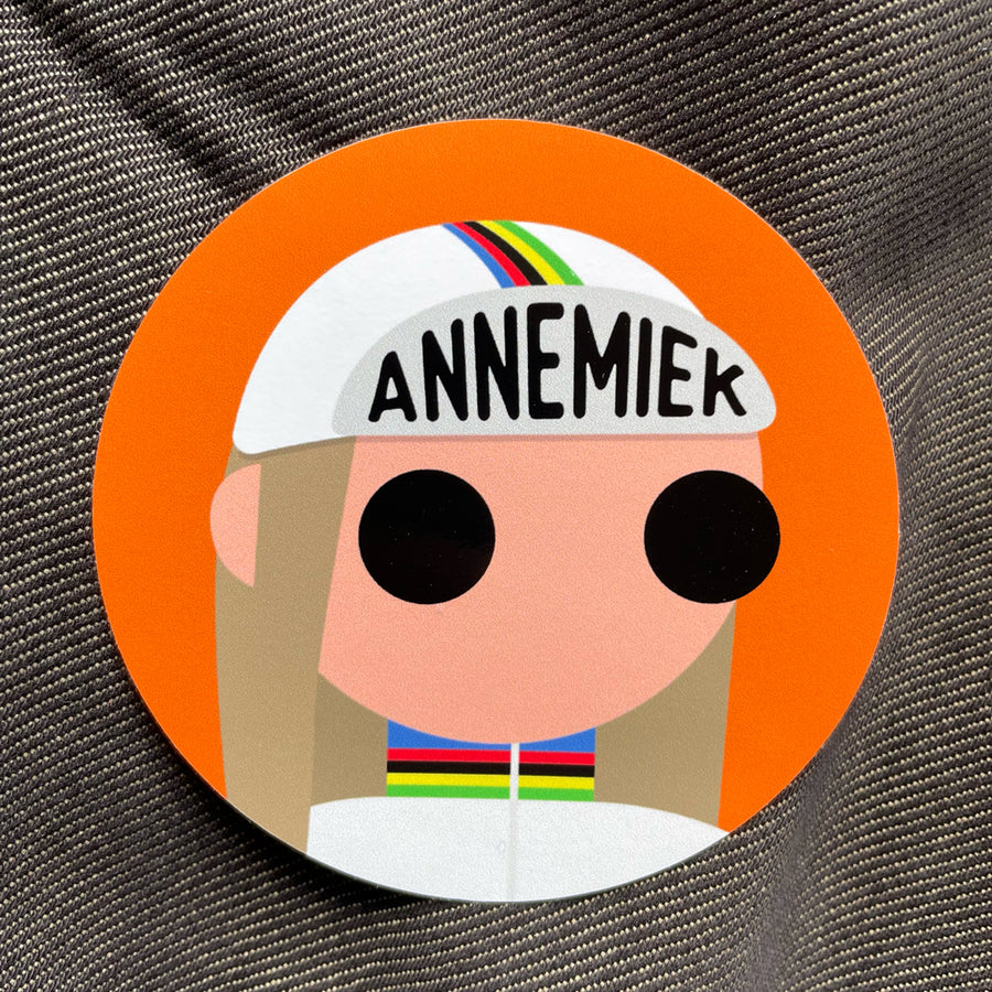 Annemiek vinyl sticker