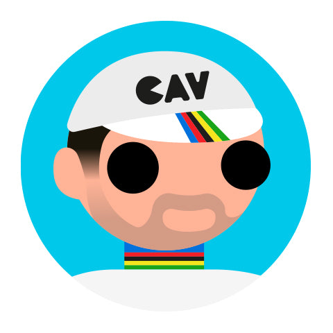 Cav vinyl sticker