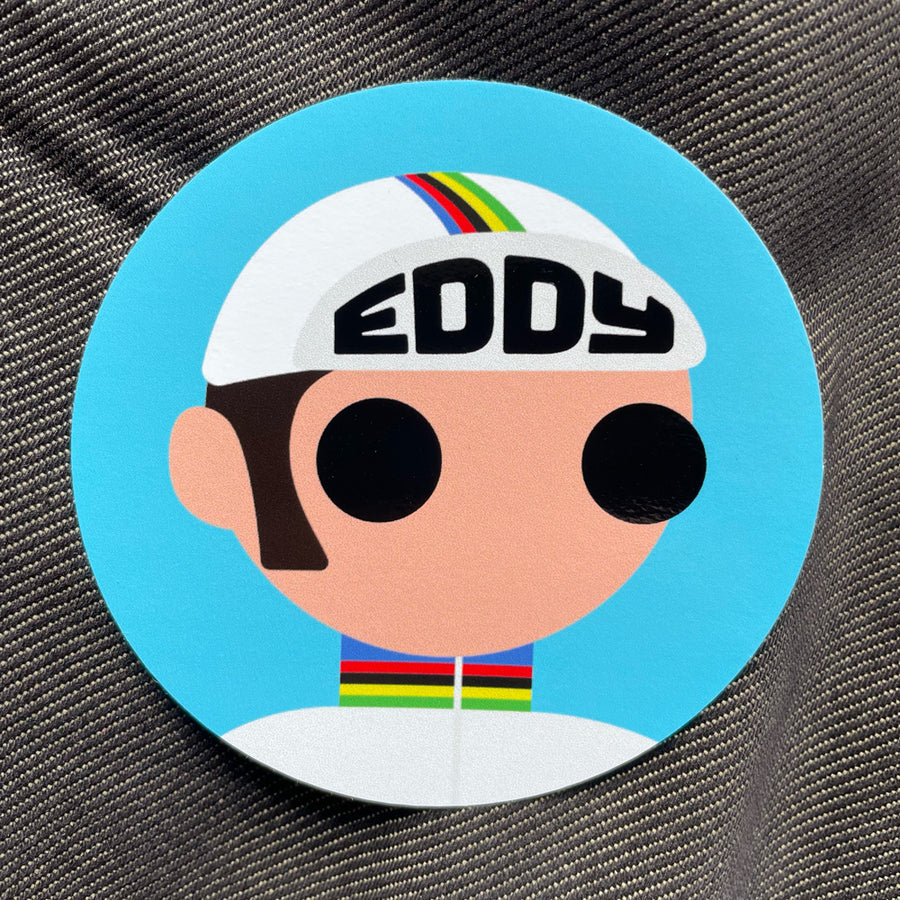 Eddy vinyl sticker