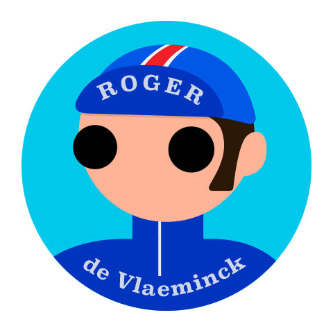 Roger vinyl sticker