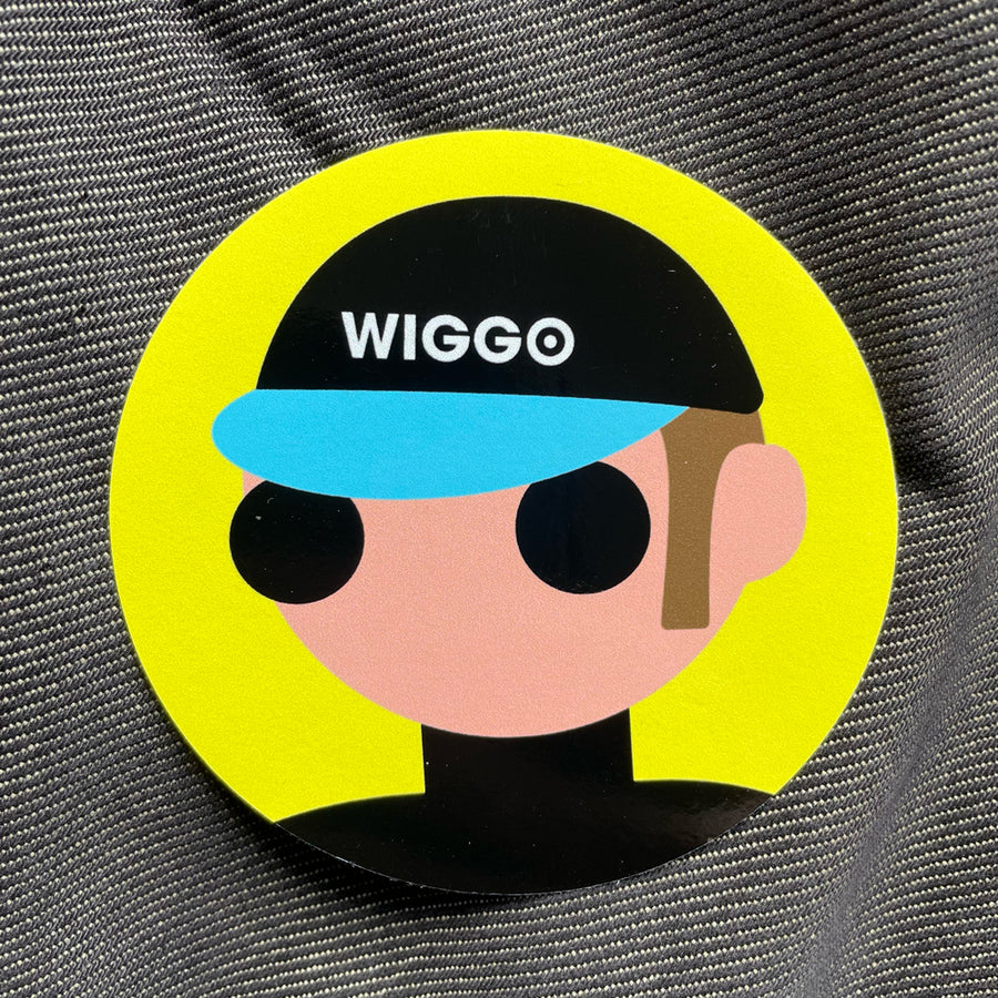 Wiggo vinyl sticker