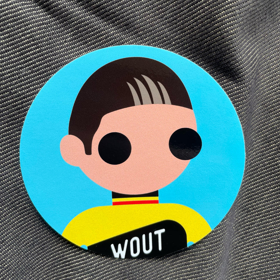 Wout vinyl sticker