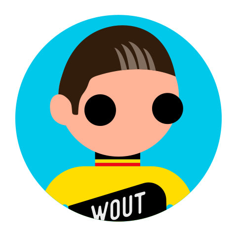 Wout vinyl sticker