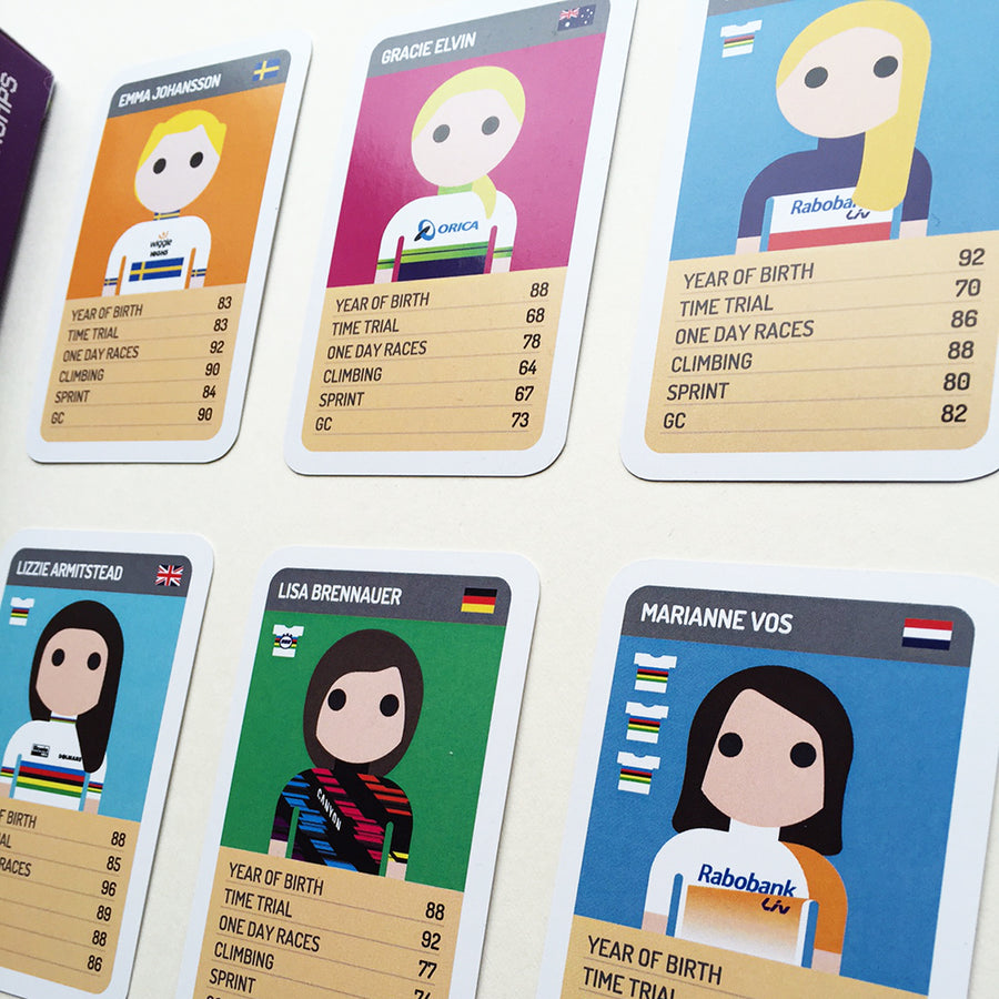 Pro Cycling Trumps 2016 Women Edition