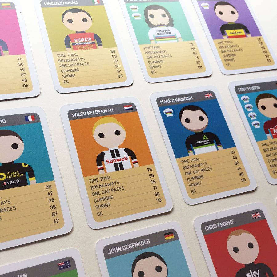 Pro Cycling Trumps 2017 Pack 1