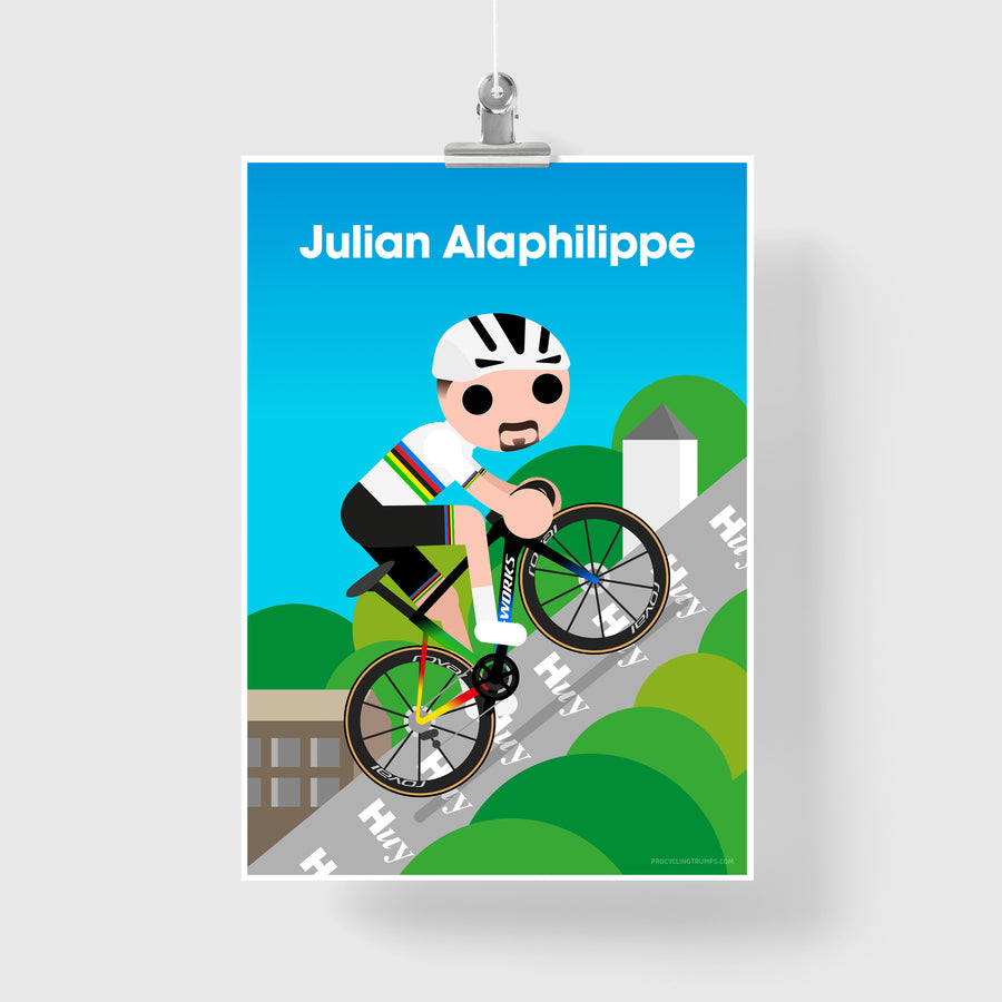 Julian Alaphilippe Flèche Wallonne print