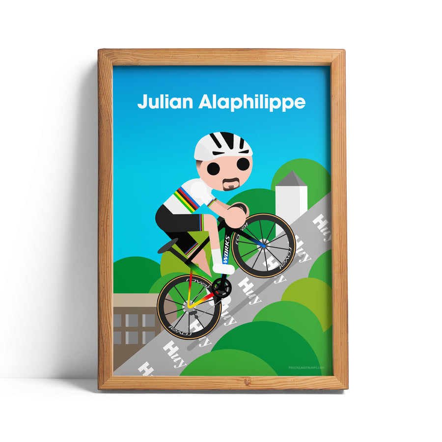 Julian Alaphilippe Flèche Wallonne print