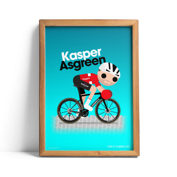 Kasper Asgreen Flanders 2021 print