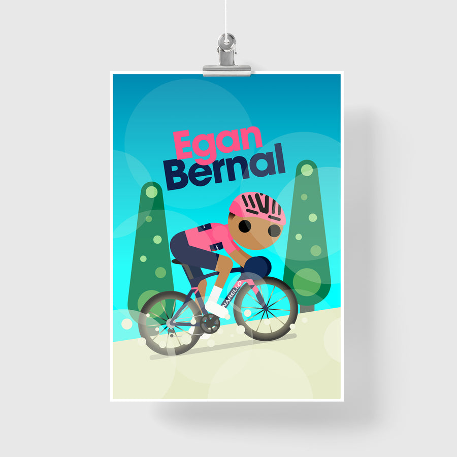 Egan Bernal Giro 2021 print