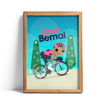Egan Bernal Giro 2021 print