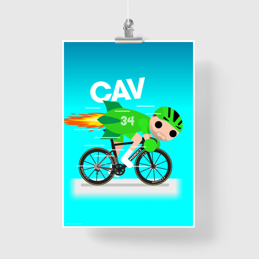 CAV Green Missile 2021 print