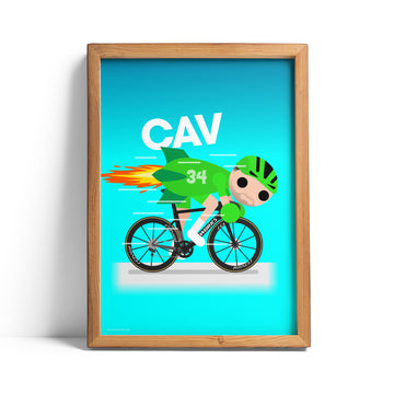 CAV Green Missile 2021 print