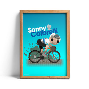 Sonny Colbrelli Roubaix print
