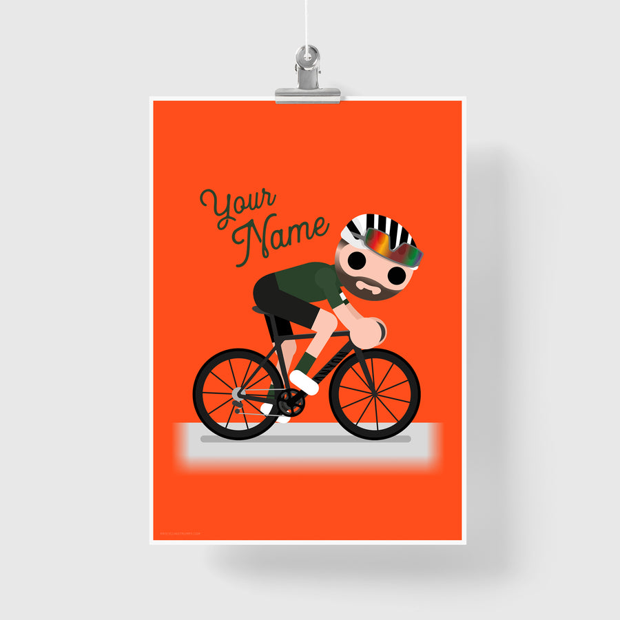 CUSTOMISED RIDER PRINT