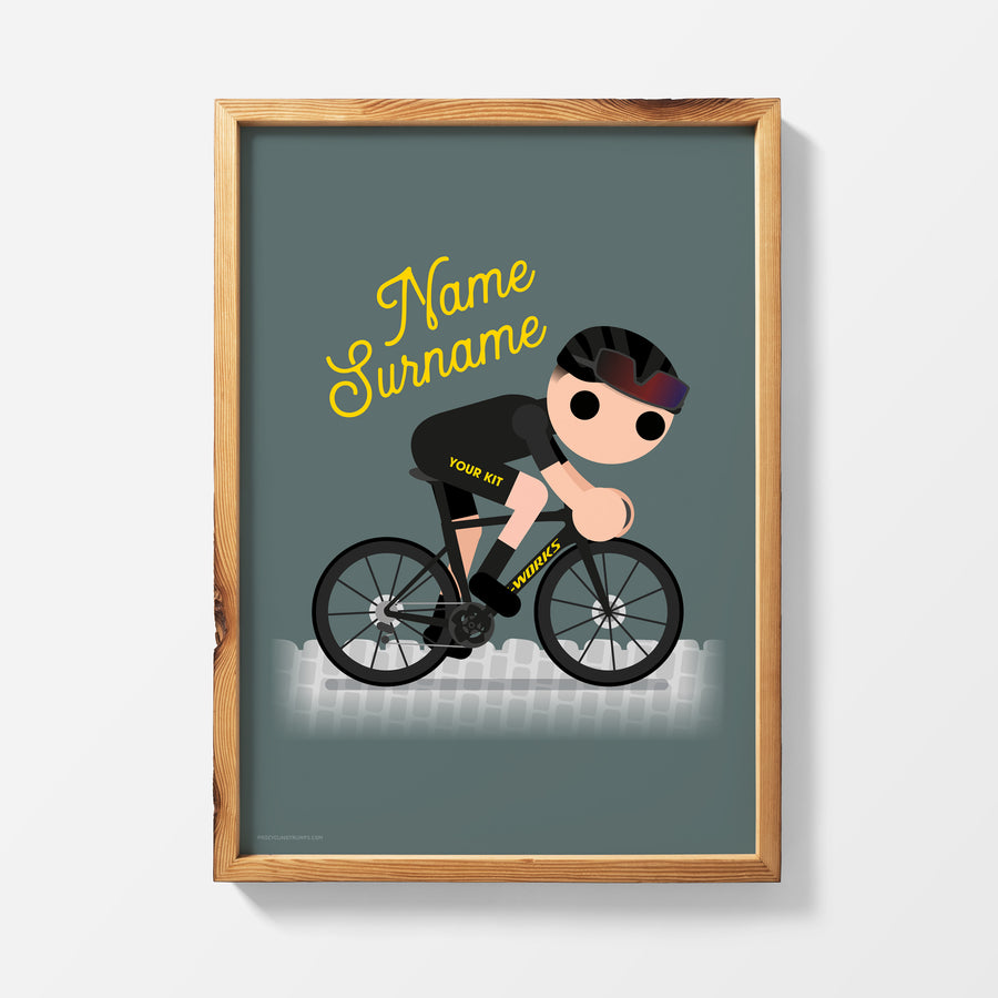 CUSTOMISED RIDER PRINT