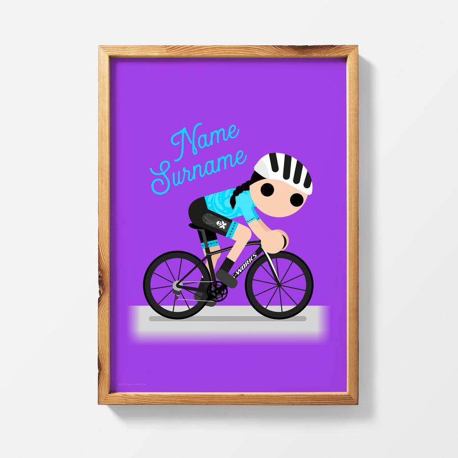 CUSTOMISED RIDER PRINT