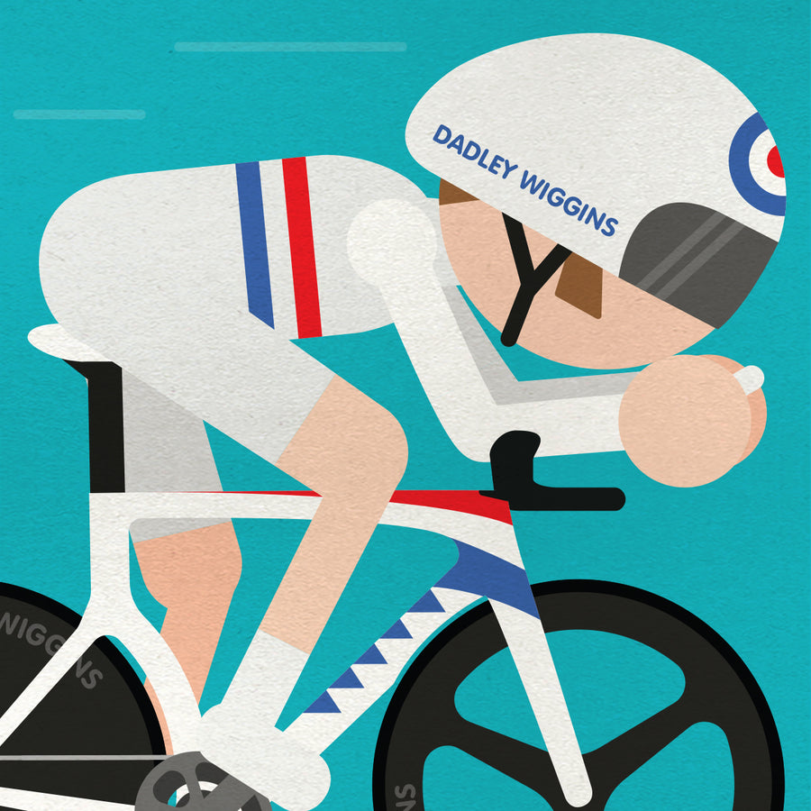 Dadley Wiggins Greetings Card