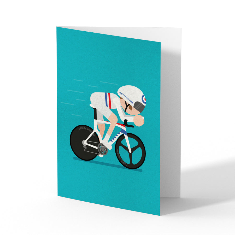Dadley Wiggins Greetings Card