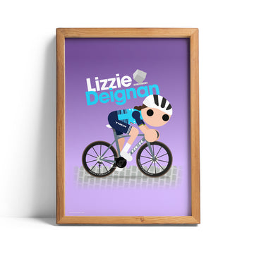 Lizzie Deignan Roubaix print