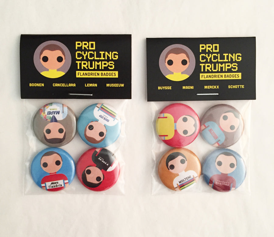 Flandrien Badge Packs