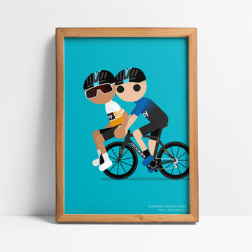 Froome Bernal Catalunya Print