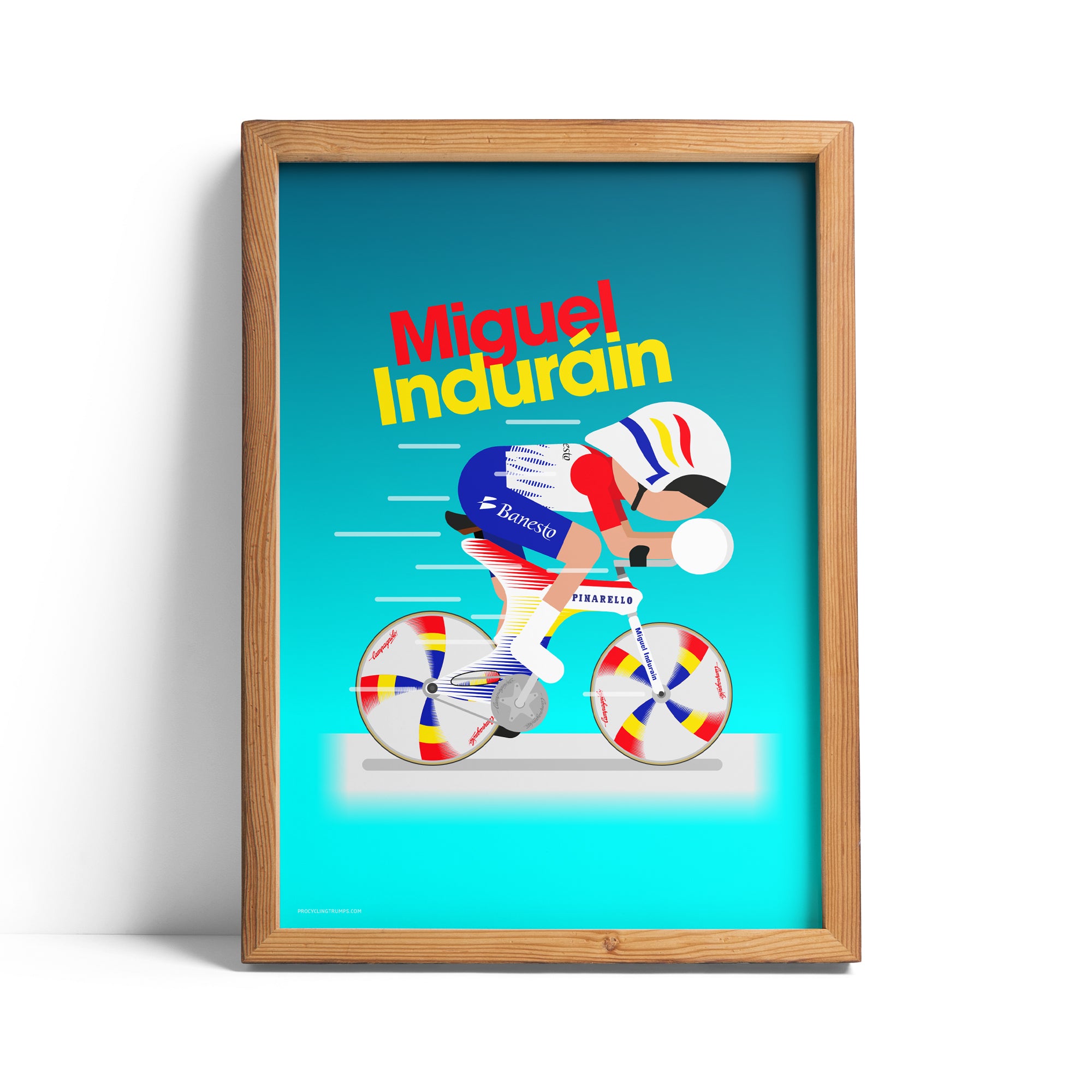 Miguel Indurain print – Pro Cycling Trumps