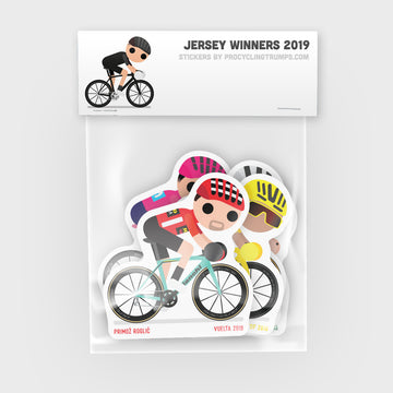 Sticker Pack - Jersey Winners 2019