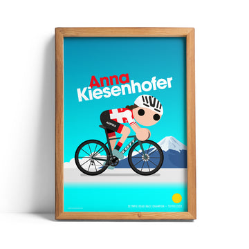 Anna Kiesenhofer print