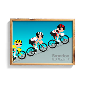 Brandon McNulty Riding 2022 print