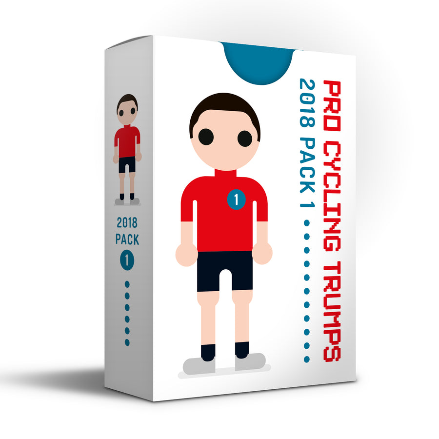 Pro Cycling Trumps 2018 Pack 1