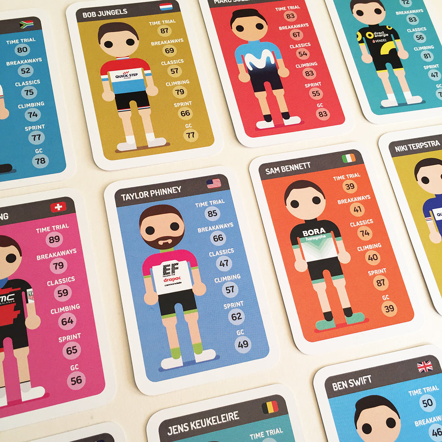 Pro Cycling Trumps 2018 Pack 2