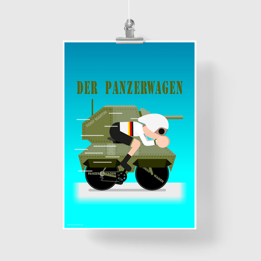 Tony Martin - Der Panzerwagen print