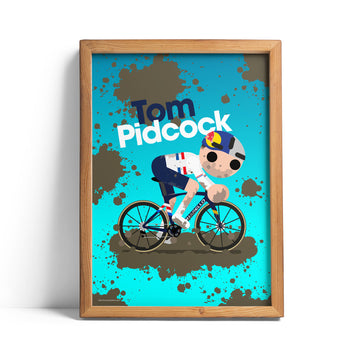 Tom Pidcock British CX 2022 print