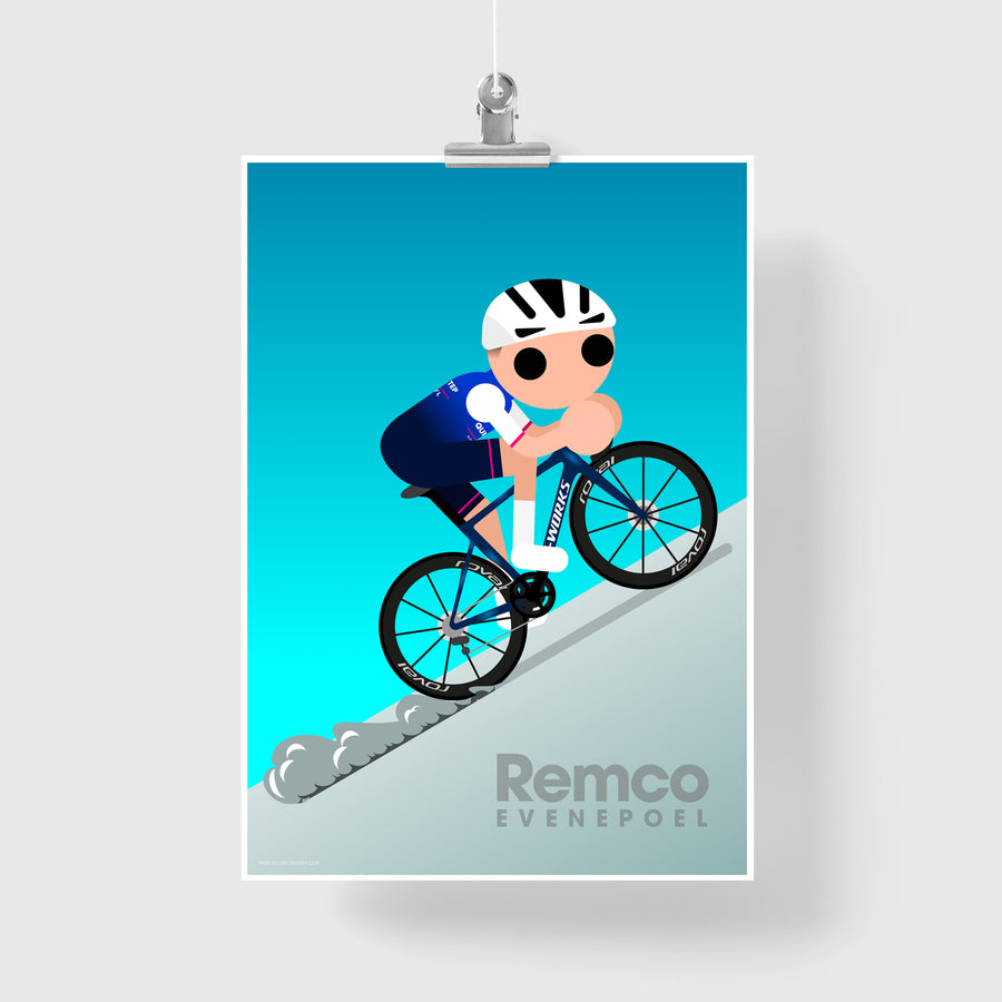 Remco Evenepoel 2022 print