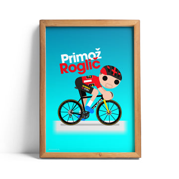 Primoz Roglic Vuelta print