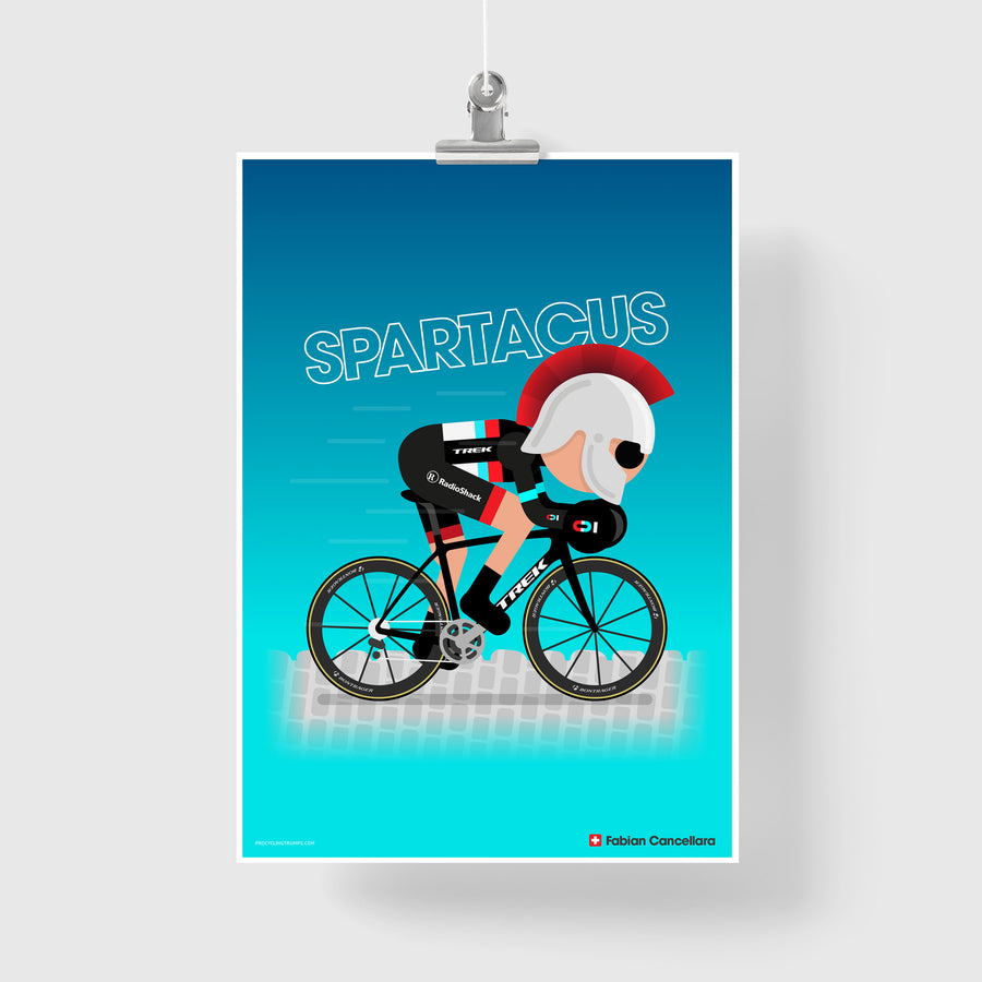 Fabian Cancellara Spartacus print