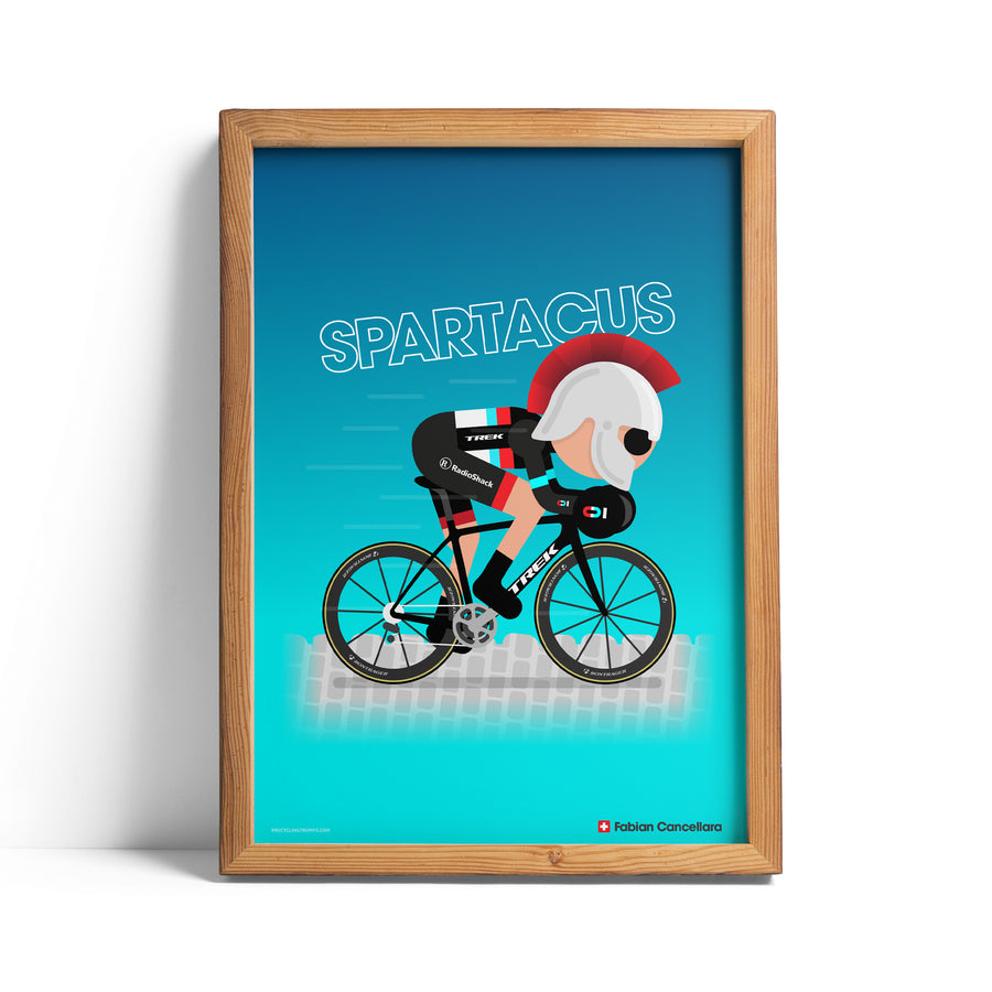 Fabian Cancellara Spartacus print
