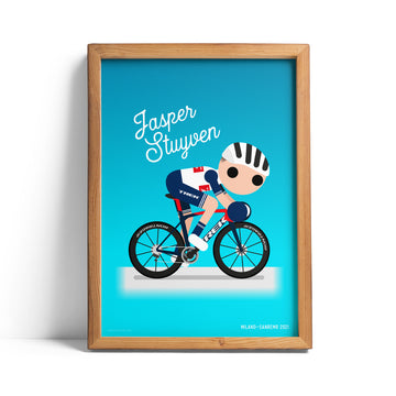 Jasper Stuyven Milano-Sanremo print