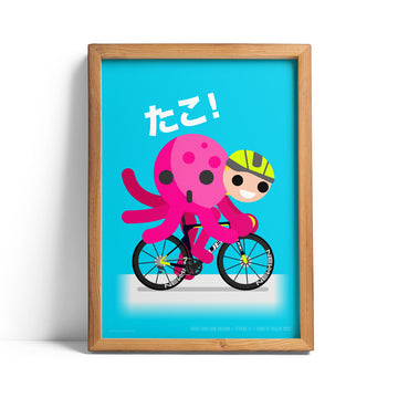 Taco van der Hoorn Octopus print