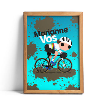 Marianne Vos World CX print