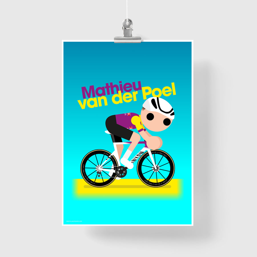 Mathieu van der Poel Poulidor Purple Kit 2021